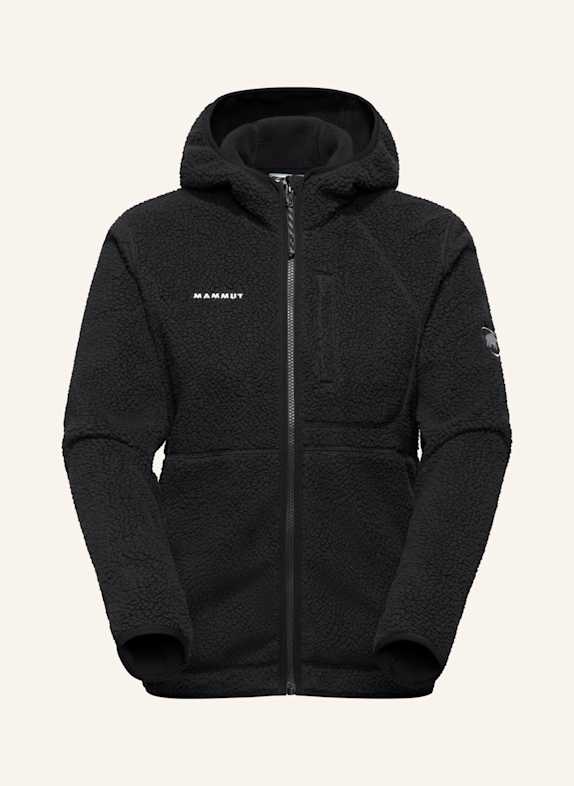 MAMMUT Midlayerjacke FALERA PRO ML mit Kapuze SCHWARZ