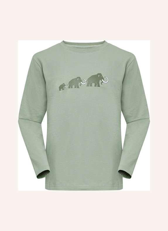 MAMMUT Mammut Mammut Core Longsleeve Kids Logo GRÜN