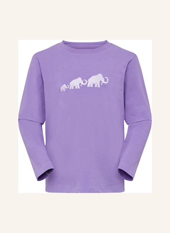 MAMMUT Mammut Mammut Core Longsleeve Kids Logo LILA