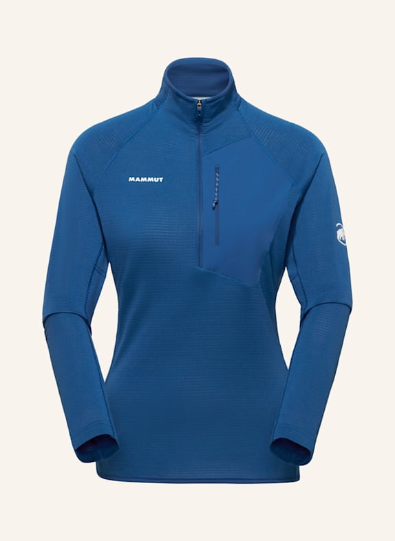 MAMMUT Midlayerpullover AENERGY LIGHT ML HALF ZIP PULL BLAU