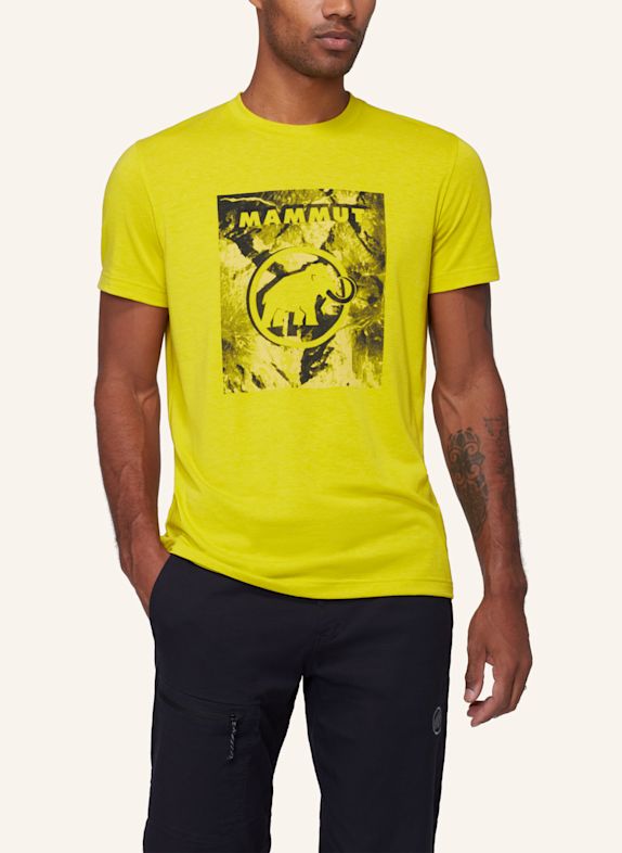 MAMMUT T-Shirt TROVAT GELB