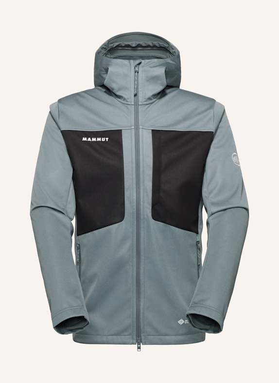 MAMMUT Ultimate VIII SO Hooded Jacket Men SCHWARZ