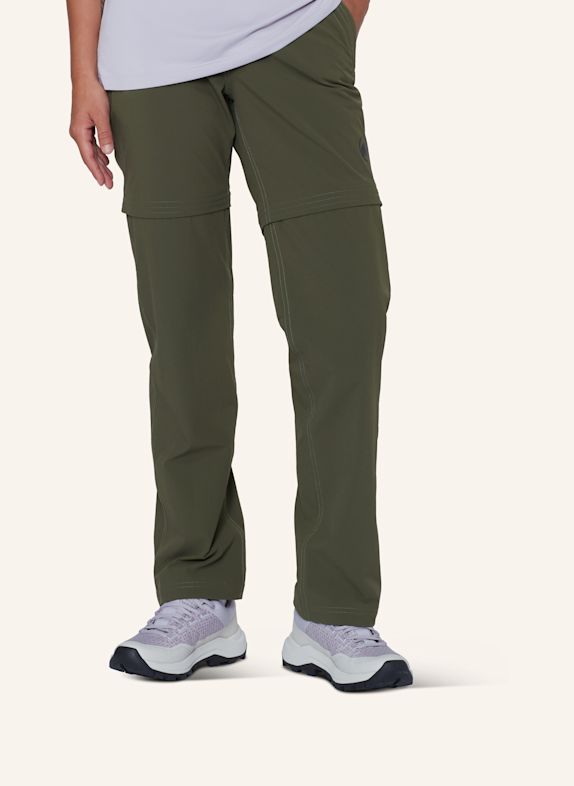 MAMMUT Hose HIKING V ZIP OFF GRÜN
