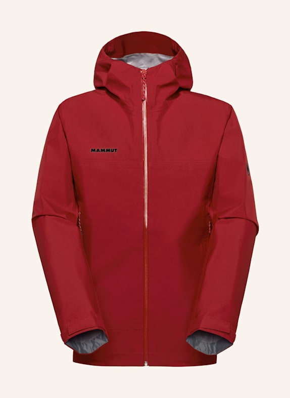 MAMMUT Hardshelljacke CRATER LIGHT HS HOODED ROT