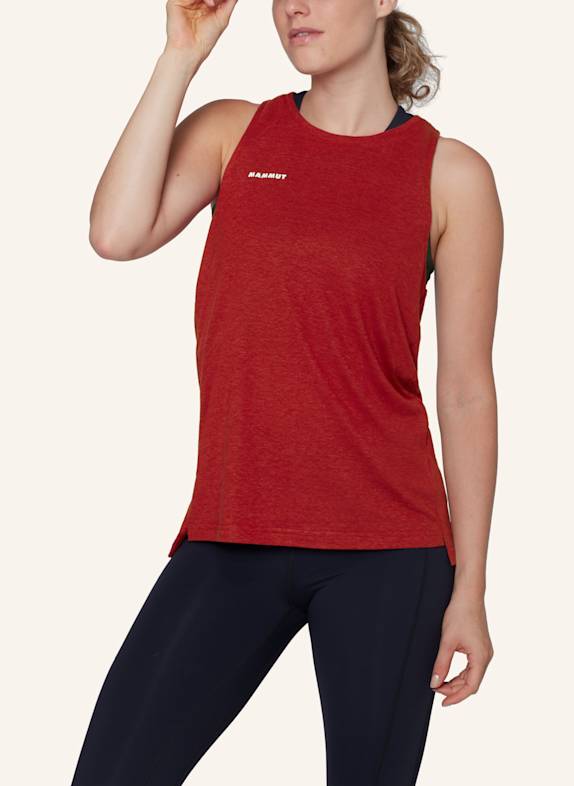 MAMMUT Tanktop MASSONE LIGHT ROT