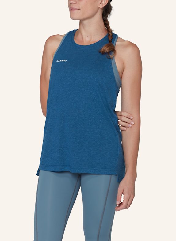 MAMMUT Tanktop MASSONE LIGHT BLAU