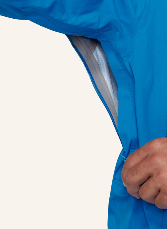 MAMMUT Hardshelljacke ALTO GUIDE HS mit Kapuze BLAU