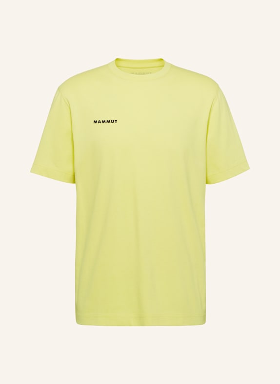 MAMMUT Mammut Base T-Shirt Men Mini Logo GELB