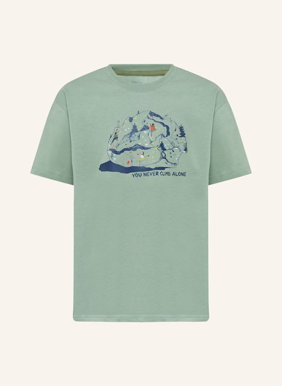 MAMMUT Mammut Base T-Shirt Climbing Kids GRÜN