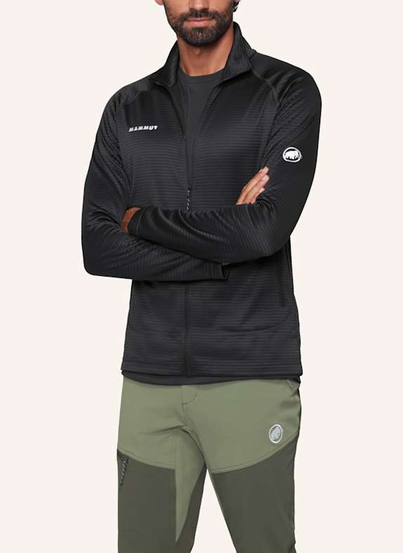 MAMMUT Midlayer-Jacke CRAG ML SCHWARZ
