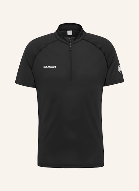 MAMMUT T-Shirt DUCAN FL HALF ZIP SCHWARZ