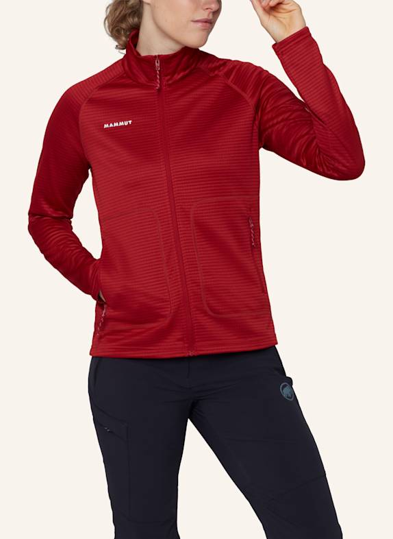 MAMMUT Midlayer-Jacke CRAG ML ROT