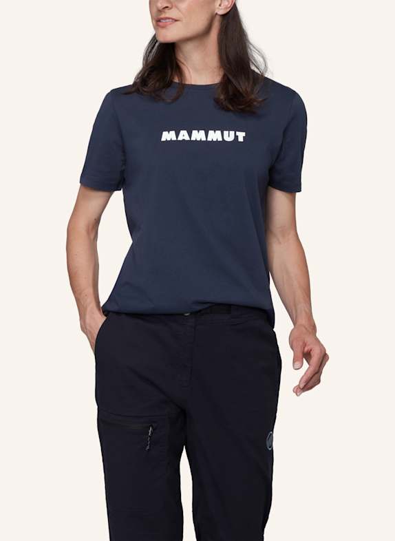 MAMMUT T-Shirt CORE LOGO BLAU