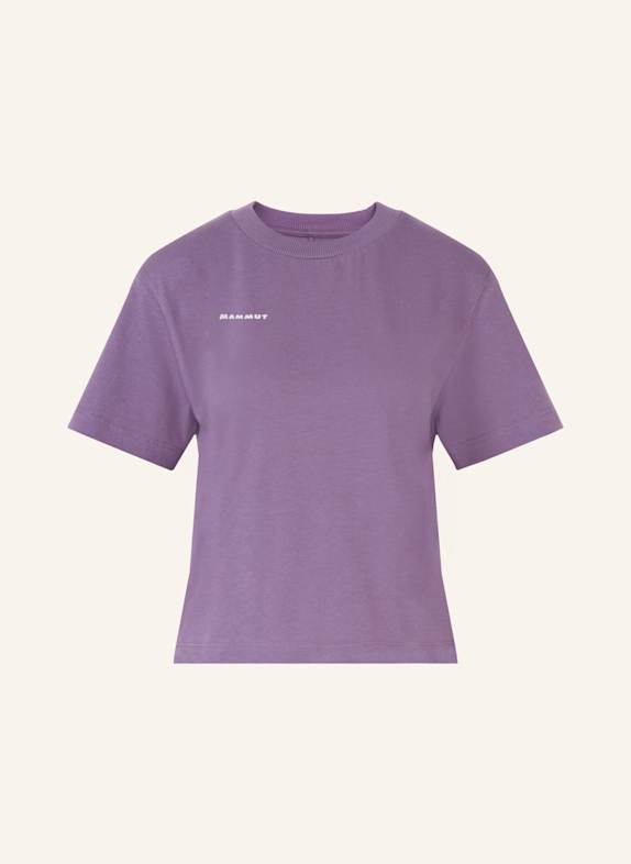 MAMMUT T-Shirt BASE CROPPED MINI LOGO LILA