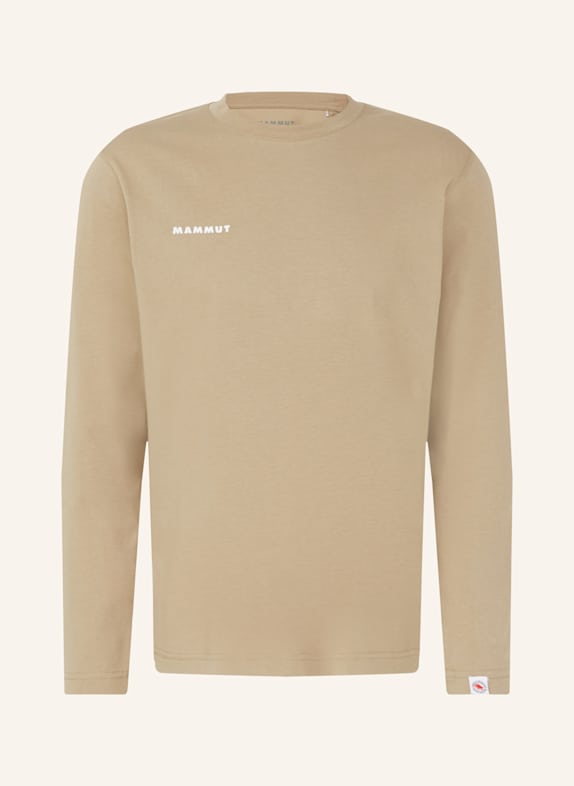 MAMMUT Funktionsshirt BASE MINI LOGO BRAUN