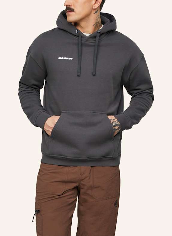 MAMMUT Midlayer-Pullover BASE ML MINI LOGO GRAU