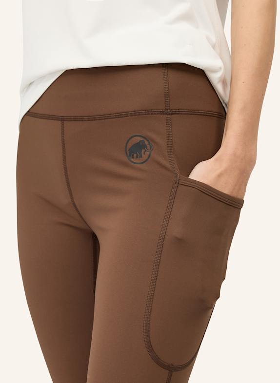MAMMUT Tights CRAG WINTER BRAUN
