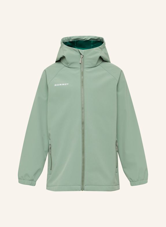 MAMMUT Softshelljacke ULTIMATE COMFORT SO mit Kapuze GRÜN