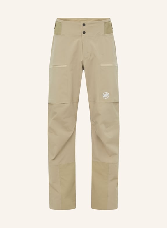 MAMMUT Hardshell-Skihose STONEY HS BRAUN
