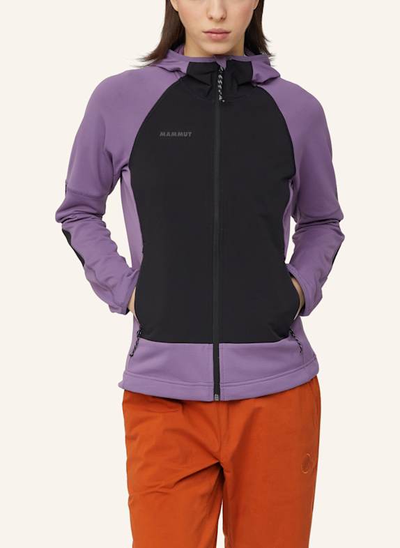 MAMMUT Midlayer-Jacke MASSONE ML HOODED LILA