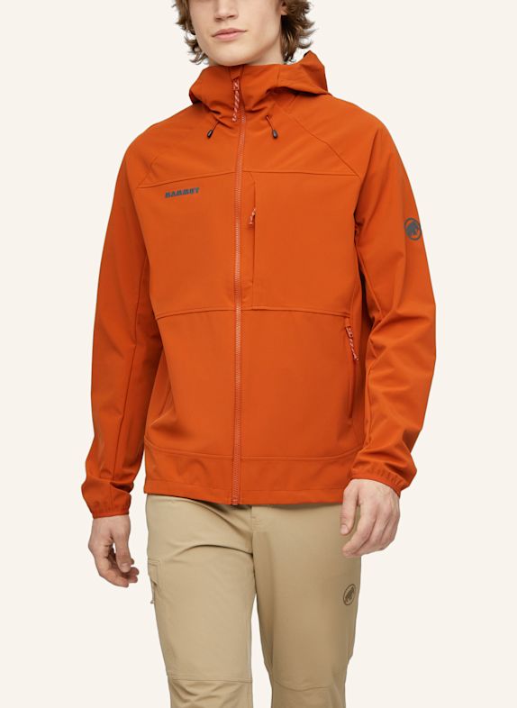 MAMMUT Softshell-Jacke ULTIMATE COMFORT BRAUN