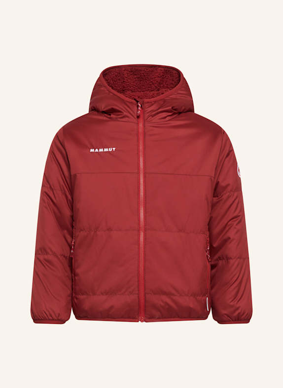 MAMMUT Daunenjacke WAYMARKER IN REVERSIBLE mit Kapuze ROT