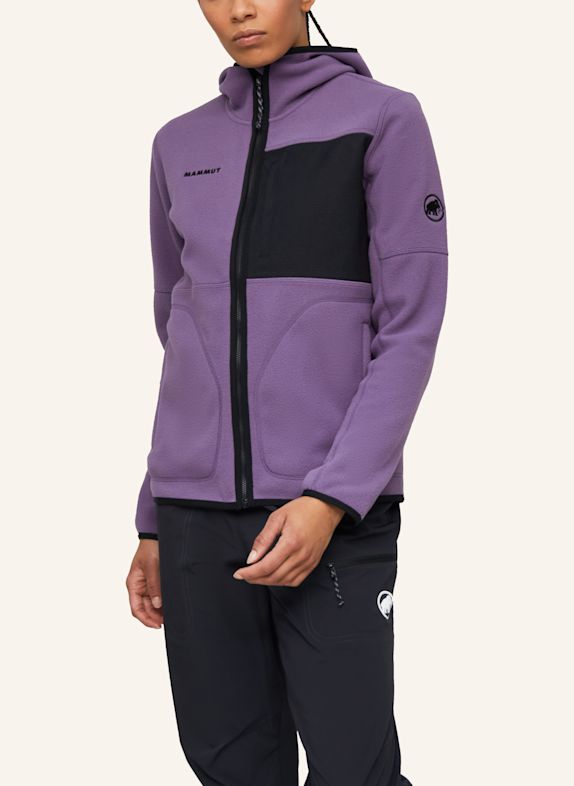 MAMMUT Fleecejacke TAMARO ML HOODED LILA