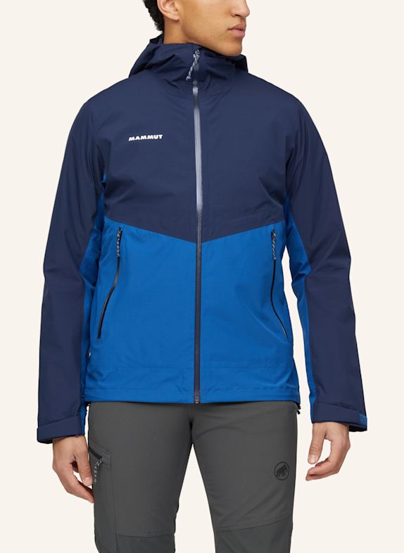 MAMMUT 2-in-1-Jacke ALTO LIGHT HS HOODED BLAU