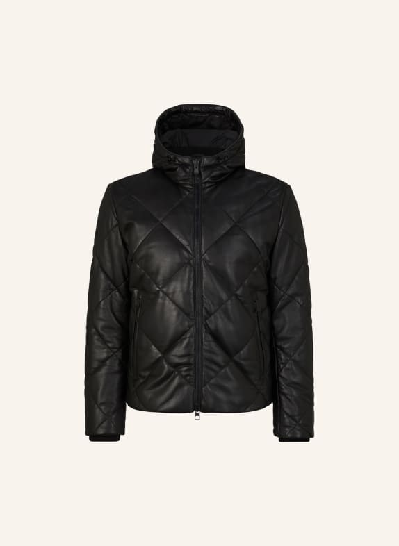 JOOP! JEANS Lederjacke SCHWARZ