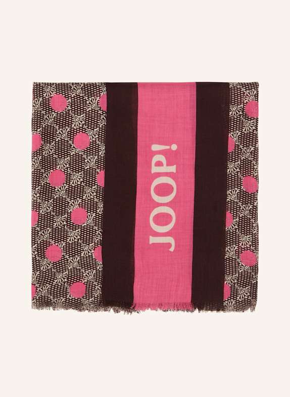 JOOP! Tuch PINK/ BRAUN