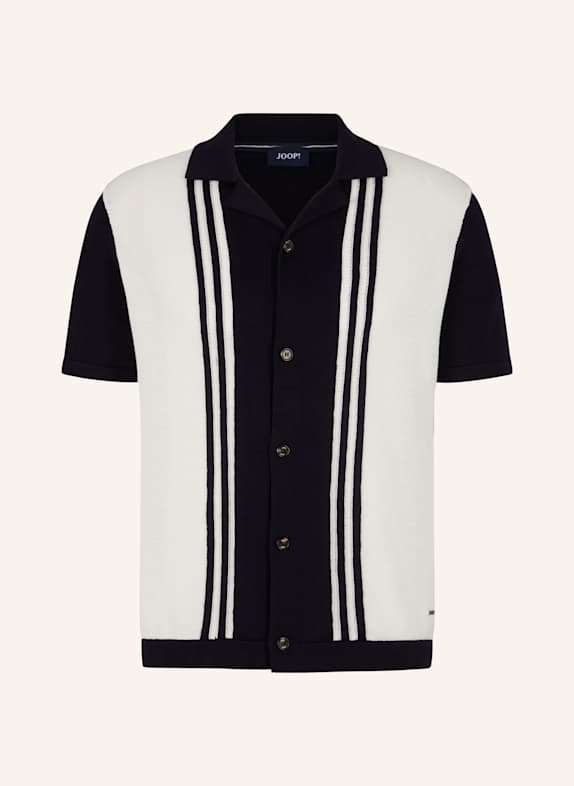 JOOP! Strick-Shirt Regular Fit DUNKELBLAU