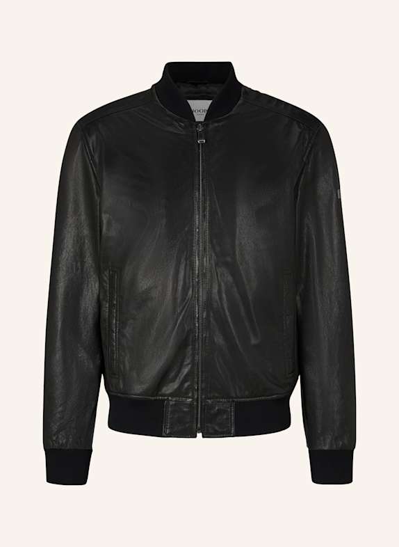 JOOP! JEANS Lederjacke SCHWARZ