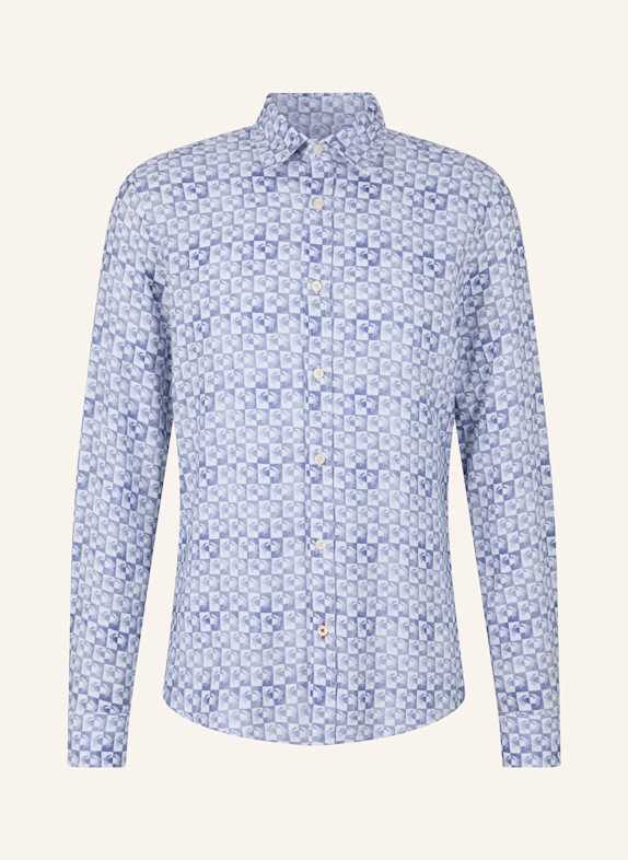 JOOP! JEANS Hemd Modern Fit BLAU/ WEISS
