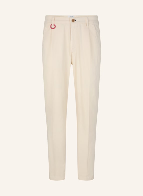 JOOP! JEANS Bundfaltenhose Loose Fit CREME