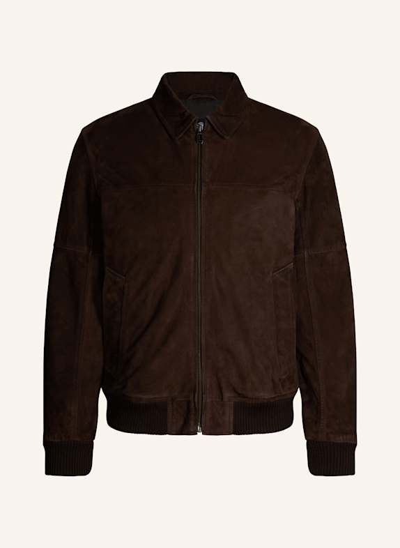 JOOP! Lederjacke DUNKELBRAUN