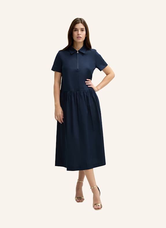 JOOP! Hemdblusenkleid DUNKELBLAU