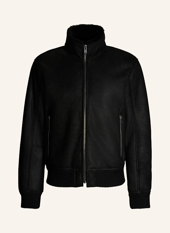 JOOP! JEANS Lederjacke SCHWARZ
