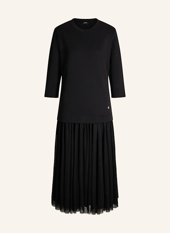 JOOP! Kleid TAREN im Materialmix SCHWARZ
