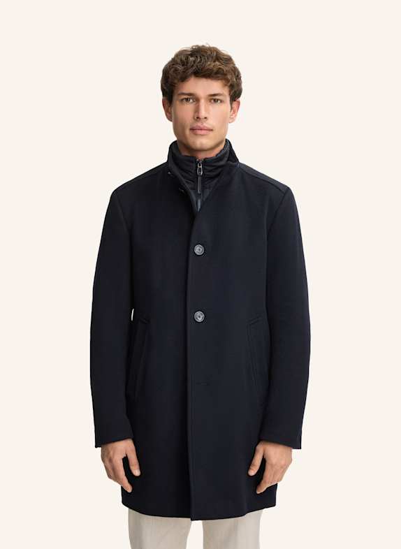 JOOP! Wollmantel DUNKELBLAU