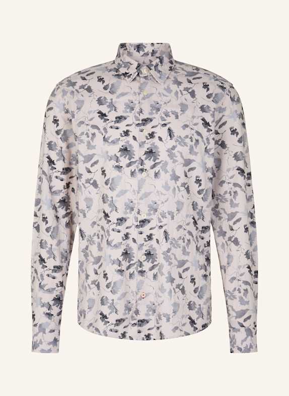 JOOP! JEANS Hemd Casual Fit BEIGE/ GRAU