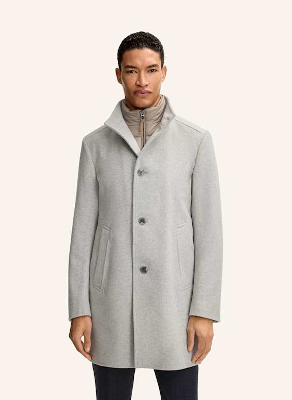 JOOP! Wollmantel HELLGRAU