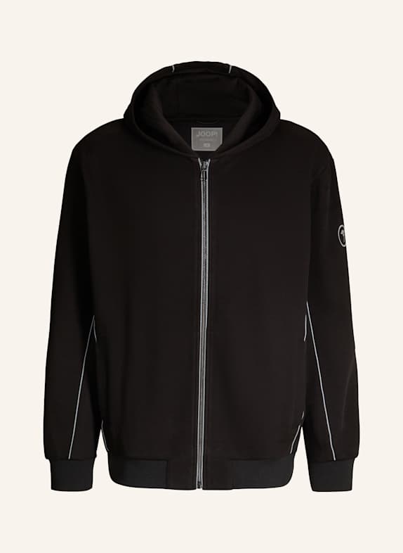 JOOP! Hoodie-Sweatjacke SCHWARZ