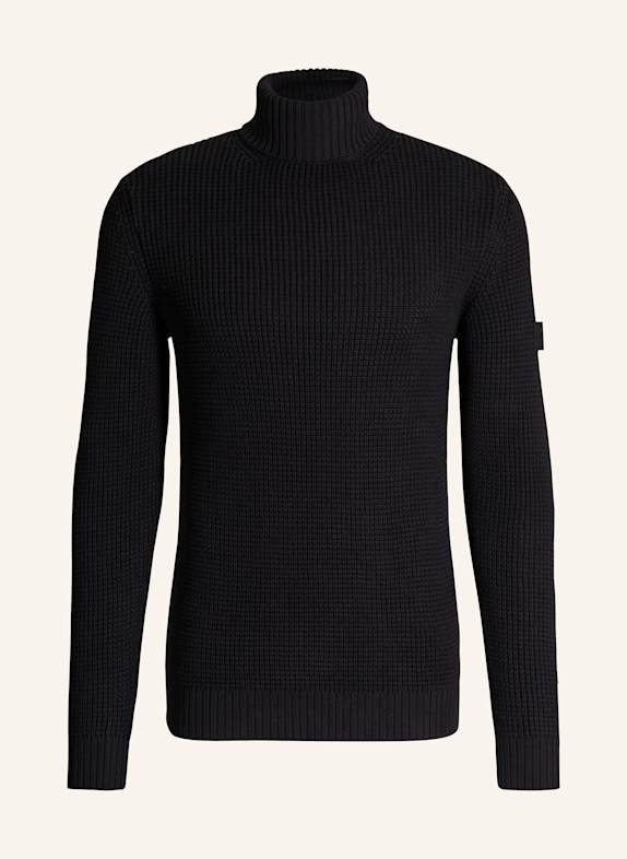 JOOP! JEANS Rollkragenpullover HOLLIO SCHWARZ
