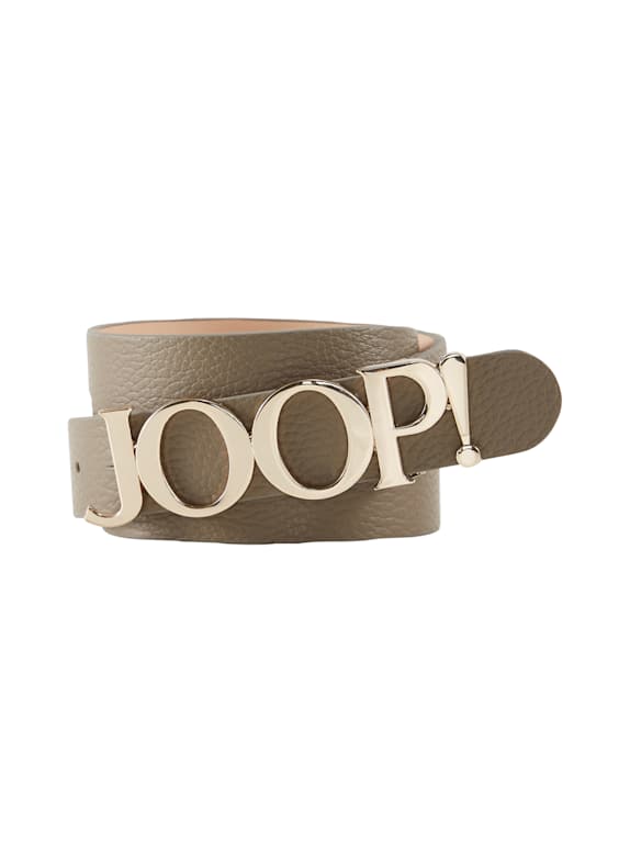 JOOP! Ledergürtel BEIGE