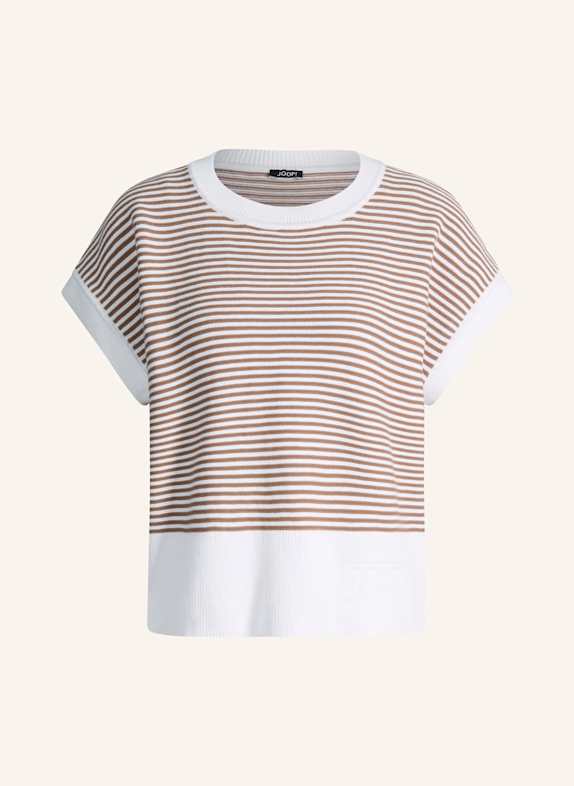 JOOP! Strickshirt KIPE HELLBRAUN