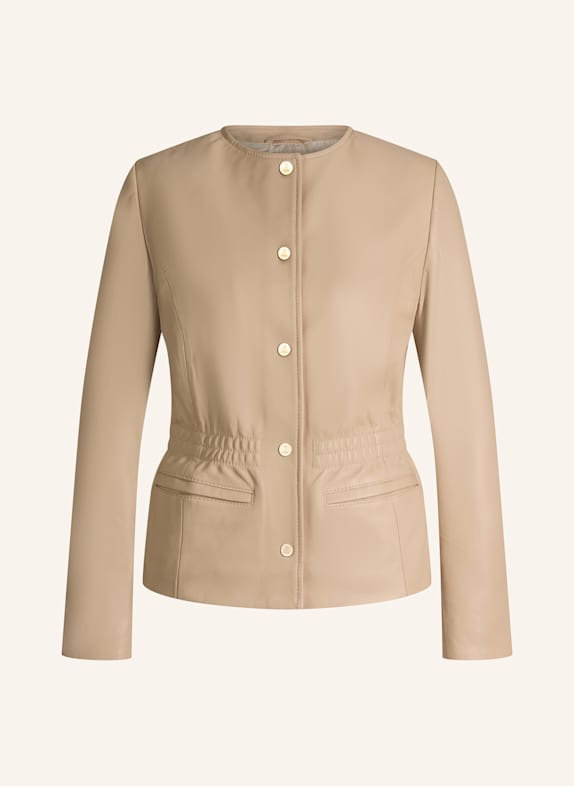 JOOP! Lederjacke BEIGE