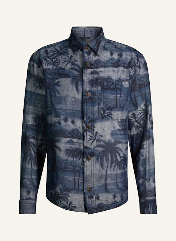 JOOP! JEANS Hemd Casual Fit DUNKELBLAU