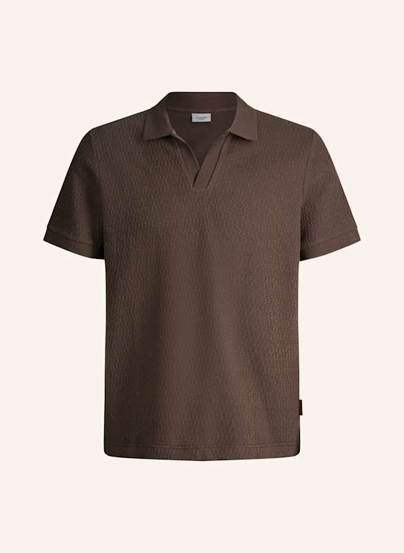 JOOP! JEANS Poloshirt DUNKELBRAUN