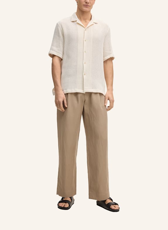 JOOP! Kurzarm-Hemd Regular Fit WEISS
