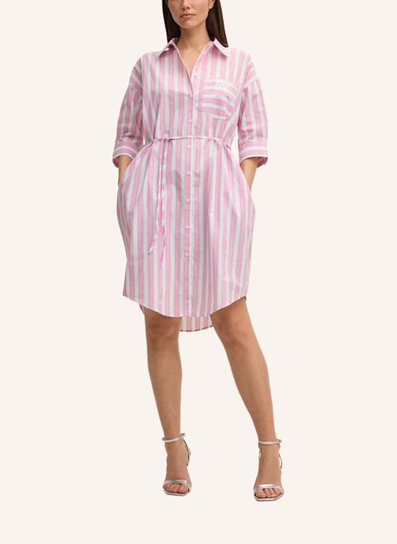 JOOP! JEANS Hemdblusenkleid ROSA